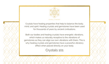 Load image into Gallery viewer, Grounding & Stability Crystal Jar