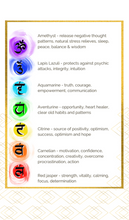 Load image into Gallery viewer, Harmonise Your Energy Centers with Chakra Crystal Jar