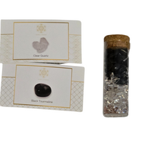 Load image into Gallery viewer, Protection Crystal Jar with Copper
